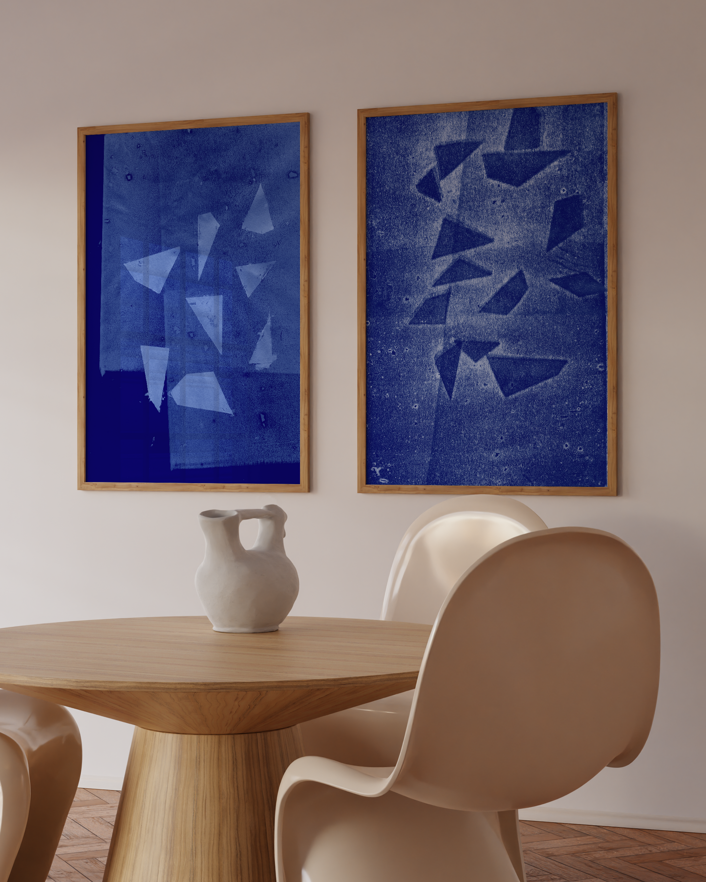 Sharp Edges 1 - Blue