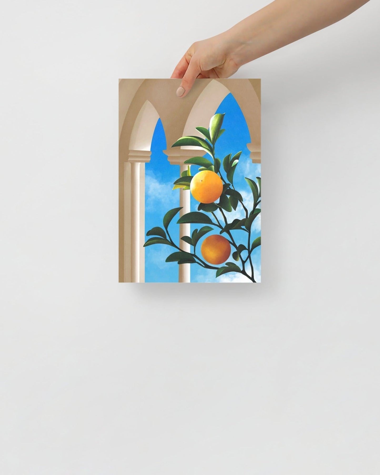 'Citrus Dreams' 21×30 cm Fine Art Print with No Frame - Spilt Art by Melbourne Artist Eryn Levey