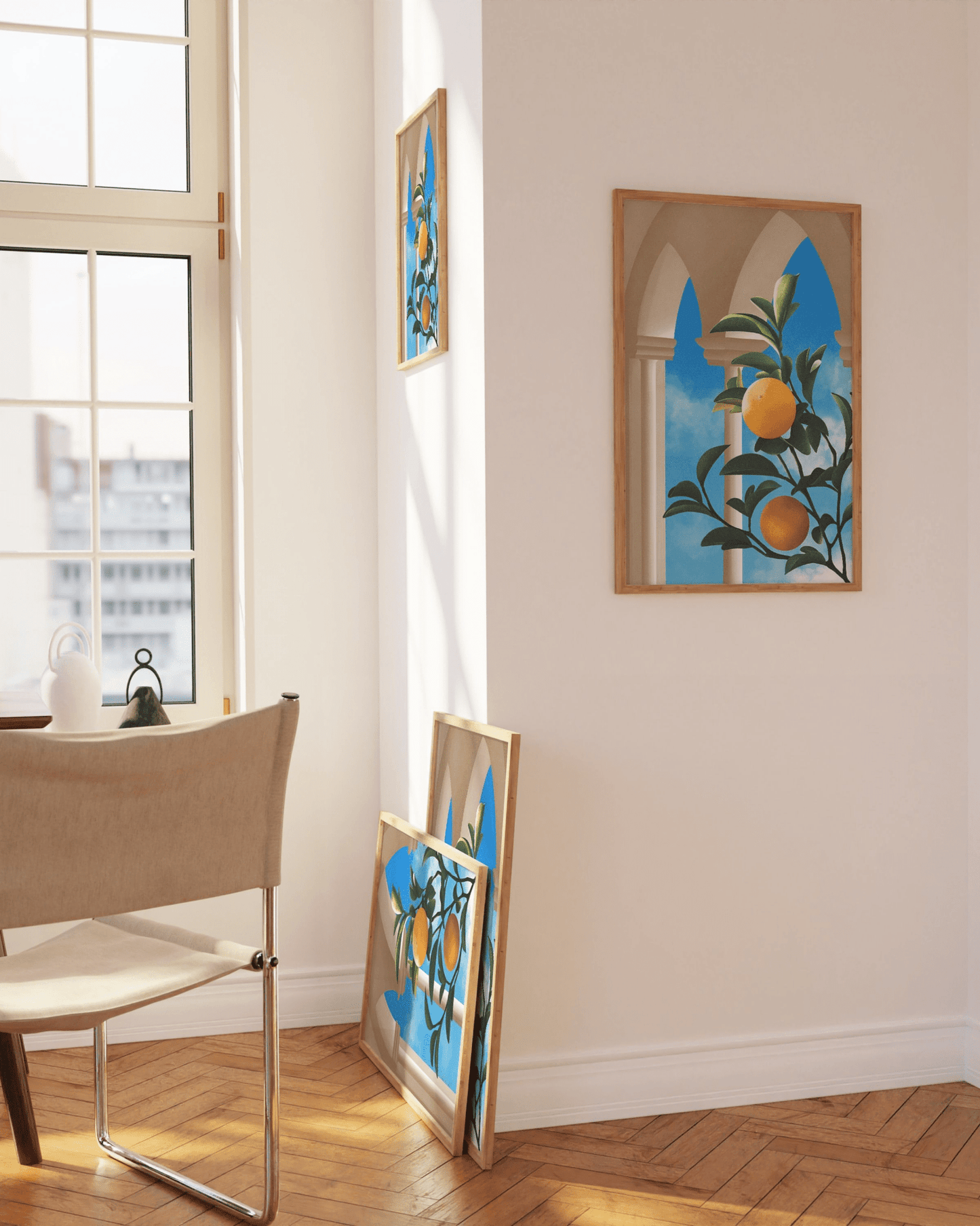 'Citrus Dreams' 21×30 cm Fine Art Print with No Frame - Spilt Art by Melbourne Artist Eryn Levey