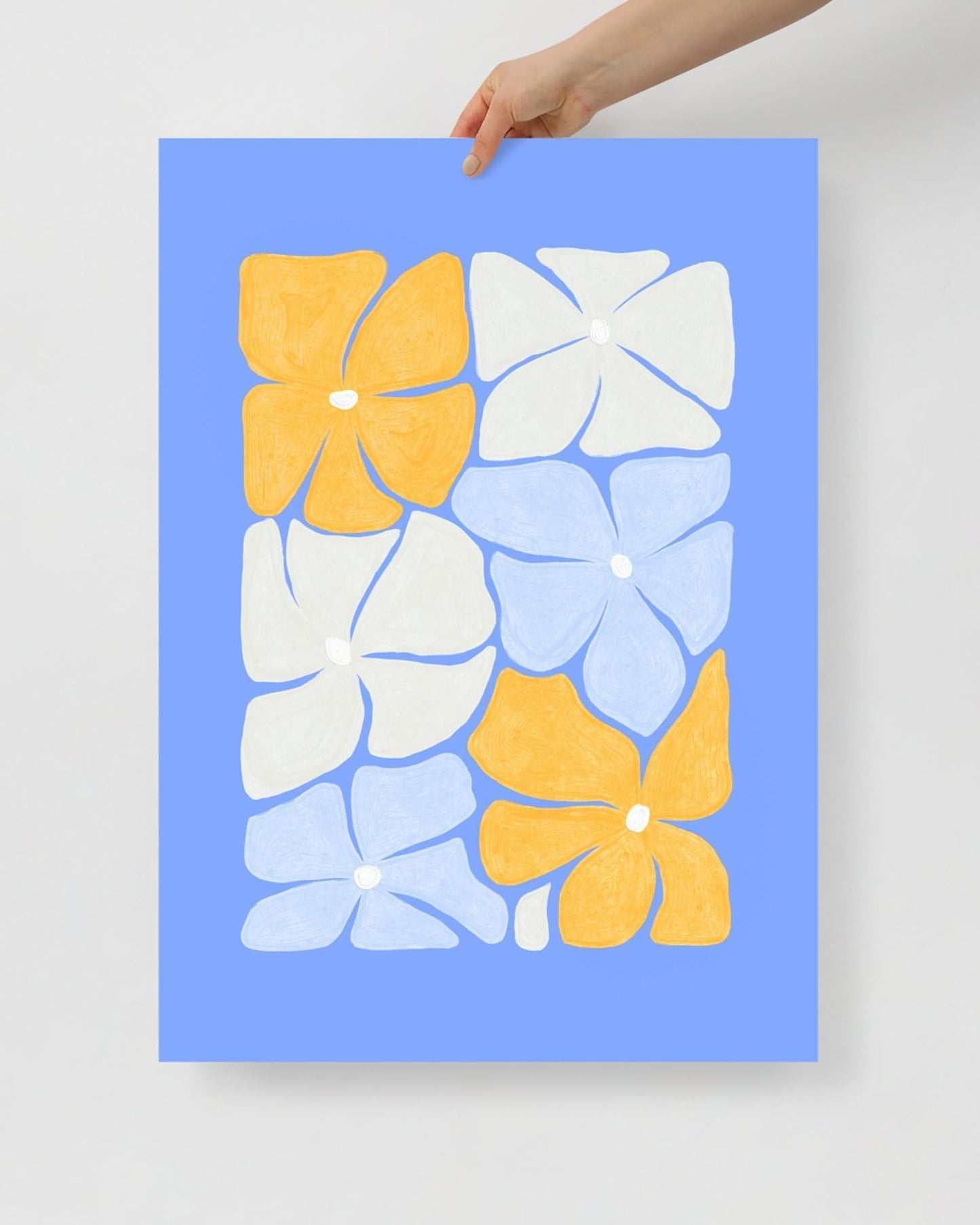 'Puzzled' 50×70 cm Fine Art Print with No Frame - Spilt Art by Melbourne Artist Eryn Levey