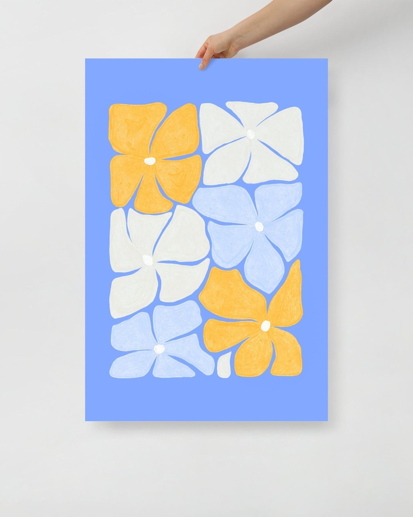 'Puzzled' 61×91 cm Fine Art Print with No Frame - Spilt Art by Melbourne Artist Eryn Levey