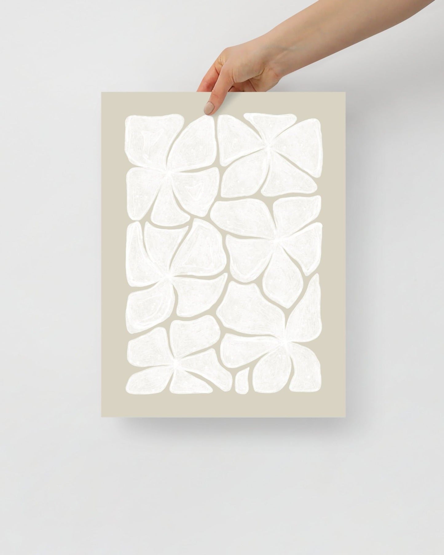 'Puzzled - Bone' 30×40 cm Fine Art Print with No Frame - Spilt Art by Melbourne Artist Eryn Levey