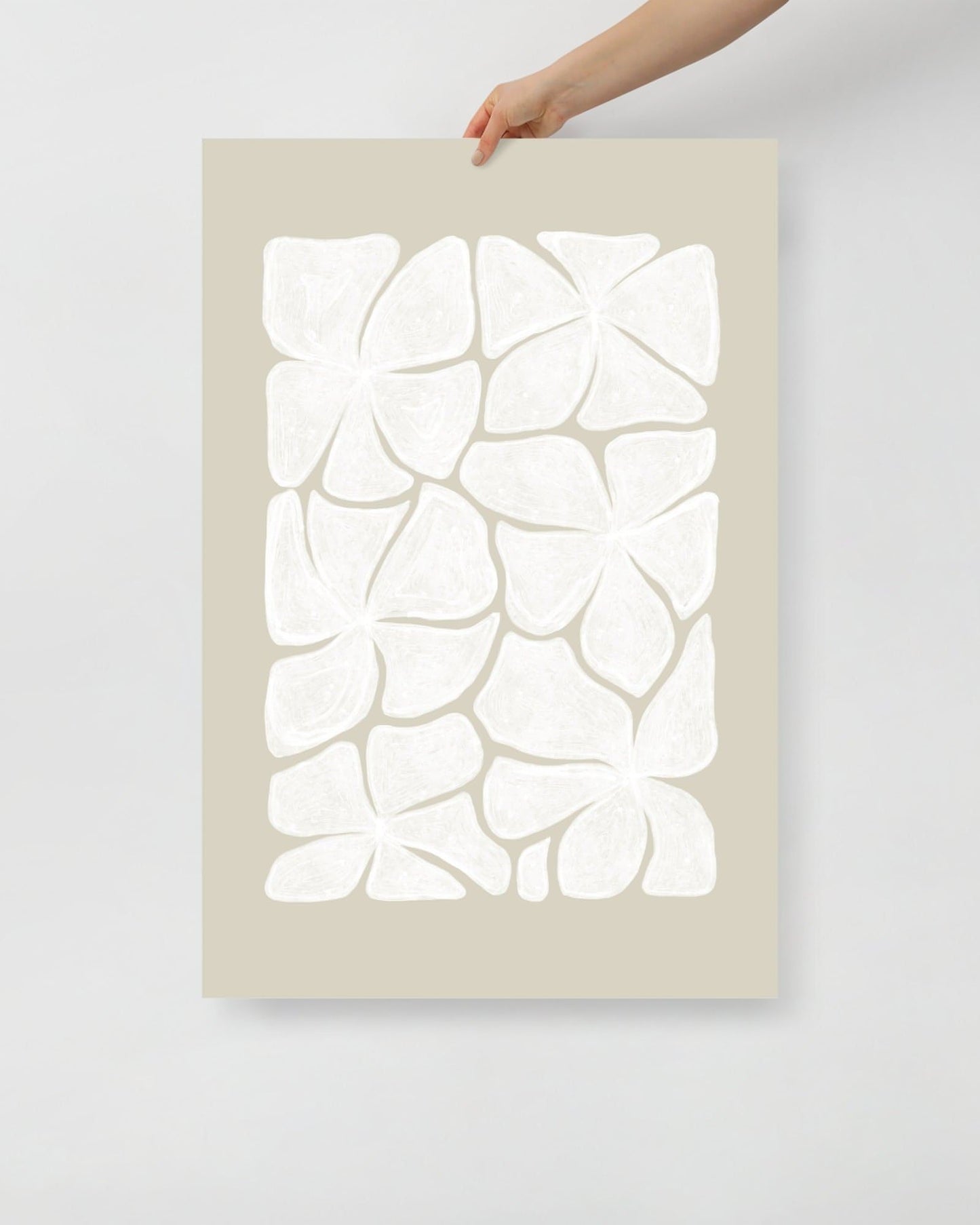 'Puzzled - Bone' 61×91 cm Fine Art Print with No Frame - Spilt Art by Melbourne Artist Eryn Levey