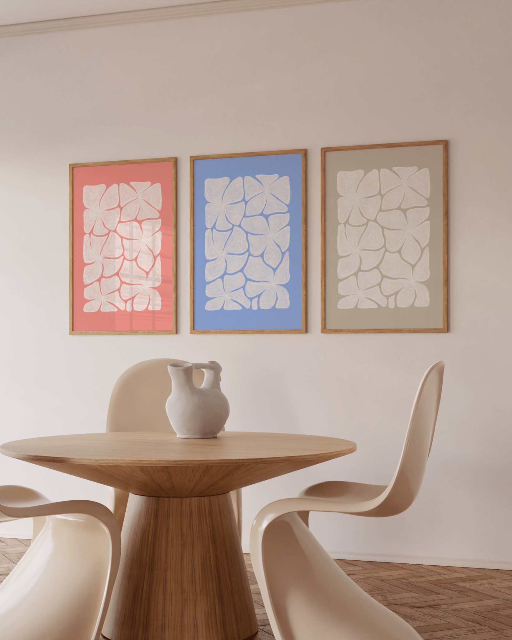 'Puzzled - Bone' 21×30 cm Fine Art Print with No Frame - Spilt Art by Melbourne Artist Eryn Levey